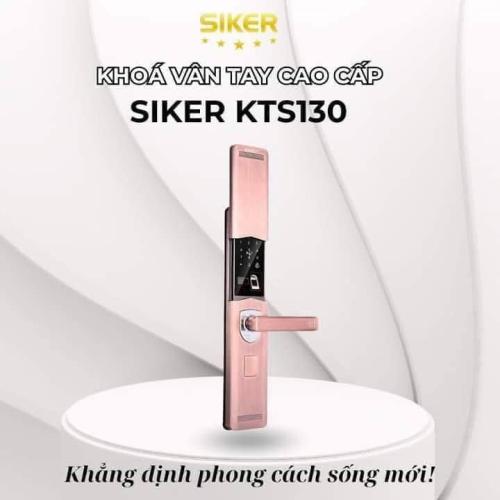 Khóa Vân Tay Cao Cấp Siker KTS130: Bảo Mật Tối Ưu, Phong Cách Đẳng Cấp