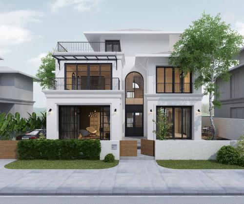 MẪU NHÀ 2 TẦNG HIỆN ĐẠI ĐẸP ĐƯỢC ƯA CHUỘNG NHẤT