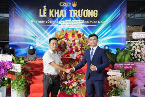 CEO AZDOOR Nguyễn Minh Hoàng tham dự Lễ Khai Trương Nhà Máy Nhôm CAD Miền Nam