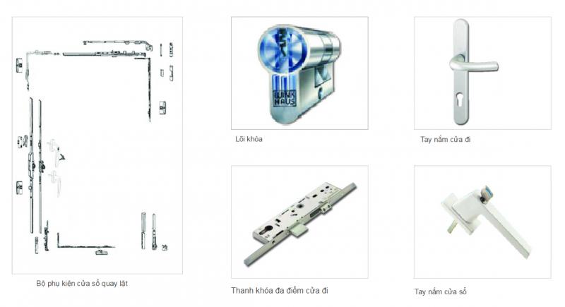 phụ kiện xingfa kinlong
