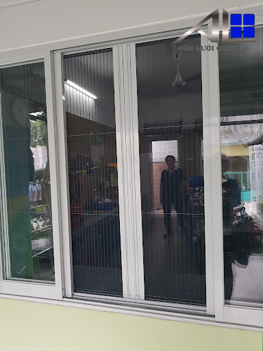 CỬA LƯỚI CHỐNG MUỖI XẾP TAY NẮM
