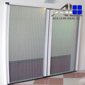 CỬA LƯỚI CHỐNG MUỖI XẾP TAY NẮM