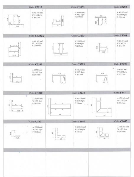 Cửa sổ mở hất Xingfa hệ 55 Cửa sổ mở hất Xingfa hệ 55