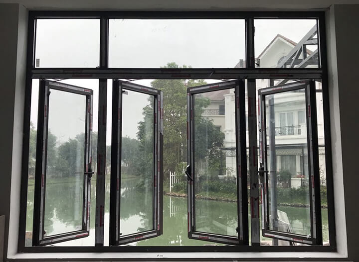 CỬA SỔ 4 CÁNH MỞ QUAY