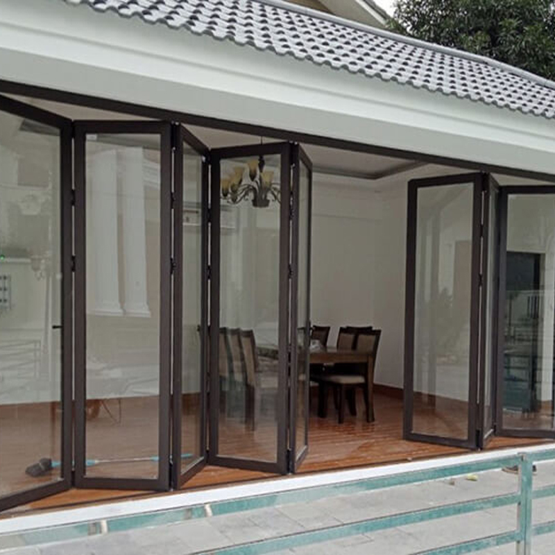 CỬA XẾP TRƯỢT 8 CÁNH