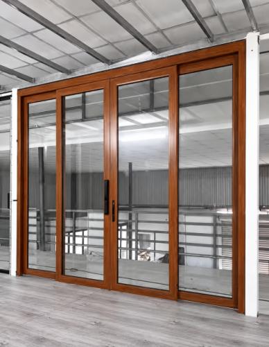 GIA CÔNG CỬA TRƯỢT QUAY CẦU THỊNH MÀU VÂN GỖ LIM – VẺ ĐẸP ĐẲNG CẤP, KHÔNG GIAN LINH HOẠT