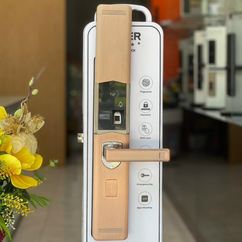 Khóa thông minh cửa gỗ KTS 130